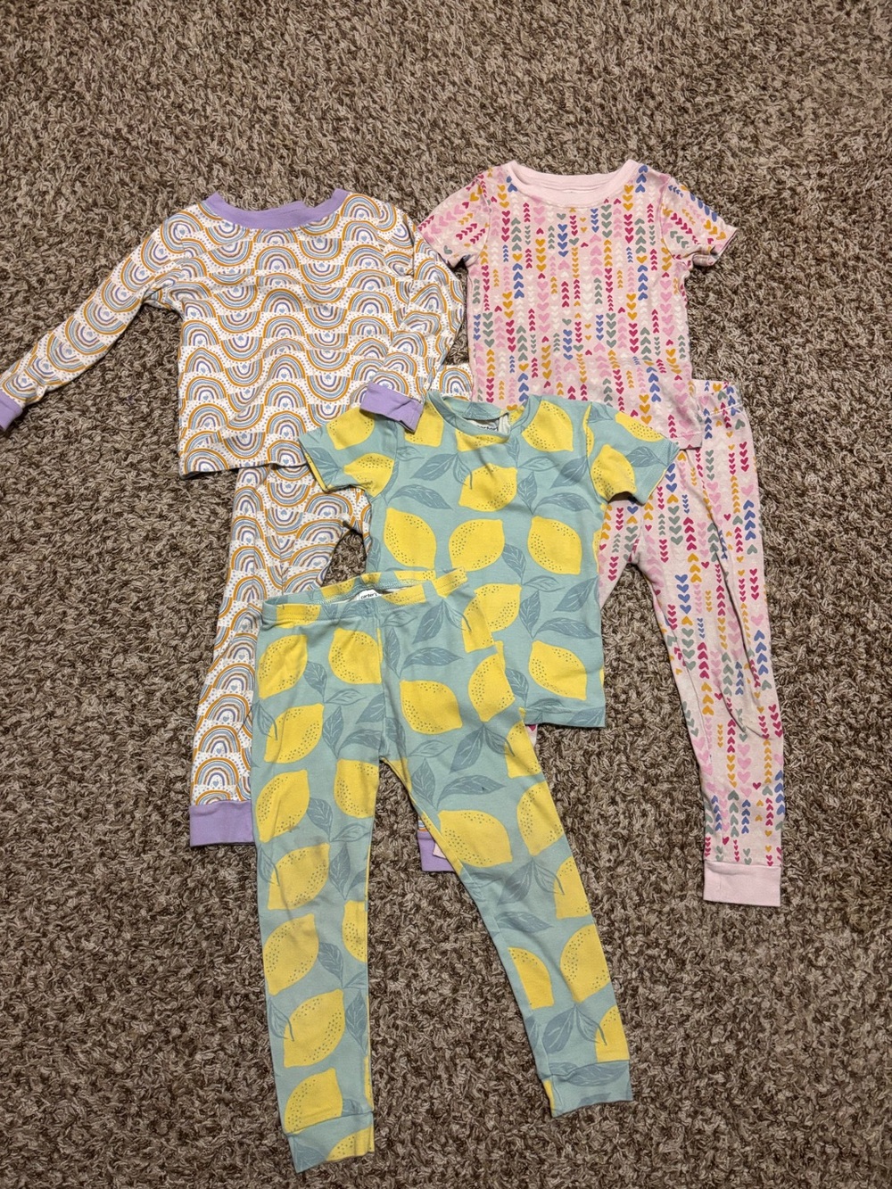 4T Toddler Girl Pajama Bundle